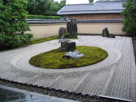khu vườn mini, vườn theo phong cách Nhật Bản, vườn trà