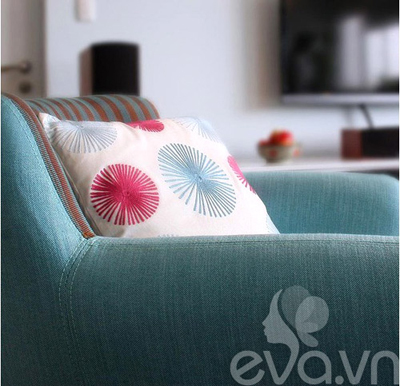 căn hộ trắng xanh, căn hộ Phú Mỹ Hưng, thiết kế căn hộ