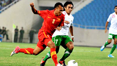 Football friendly: Vietnam 0-0 Indonesia - News VietNamNet