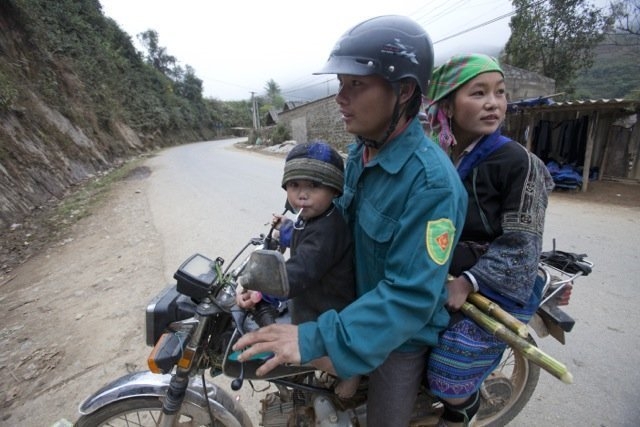 mu cang chai, kids, children, school