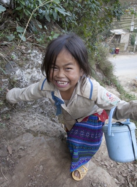 mu cang chai, kids, children, school