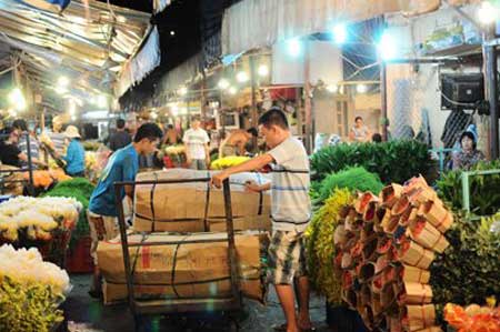 HCM City, Tet holidays, Ho Thi Ky Flower Market, Langbiang Plateau