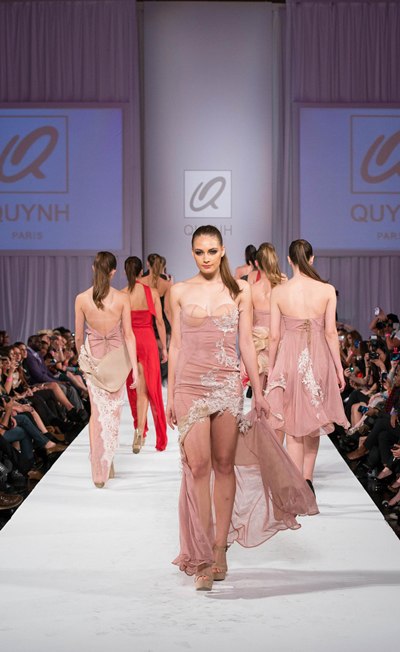 Quynh paris, fashion designer, purity collection, los angeless fashion week