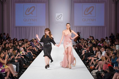Quynh paris, fashion designer, purity collection, los angeless fashion week