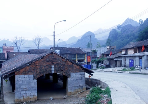 Dong Van town was built in the early 20th century.