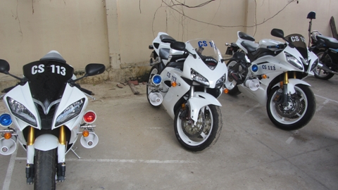 These motorcycles will be used for the prevention of illegal racing in the province and other tasks within the functions of the Police 113 force.