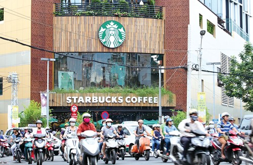Vietnam, Starbucks, retail premises, HCM City, district 1, rents