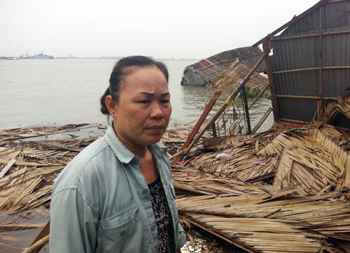 nha be river, landslide, collapse, hcm city