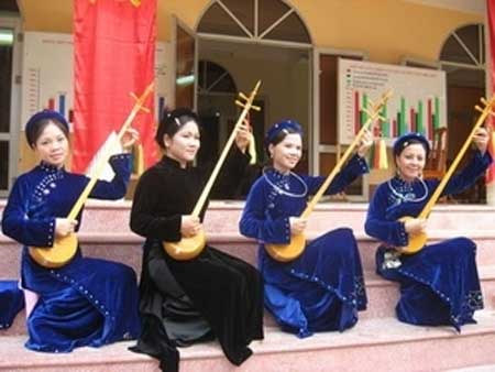 Hat Then, Then singing, Lao Cai, Tay people