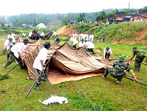 Helicopters, earthquake exercise, quang nam, bac tra my