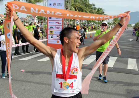 East Sea Park, Vietnamese athletes, int'l marathon