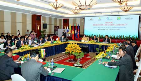 Mekong basin countries, tourism growth, ACMECS tourism cooperation, ITE HCM 2013