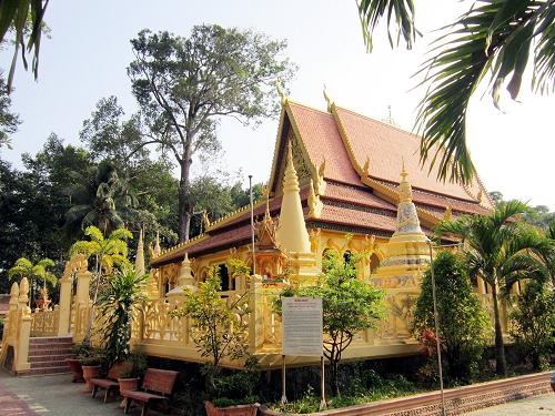 khmer temple, tra vinh, hang temple, vam ray