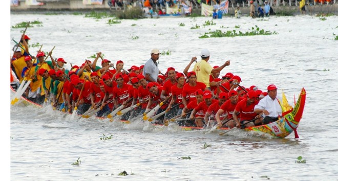 Khmer boat racing, ngo boat, soc trang