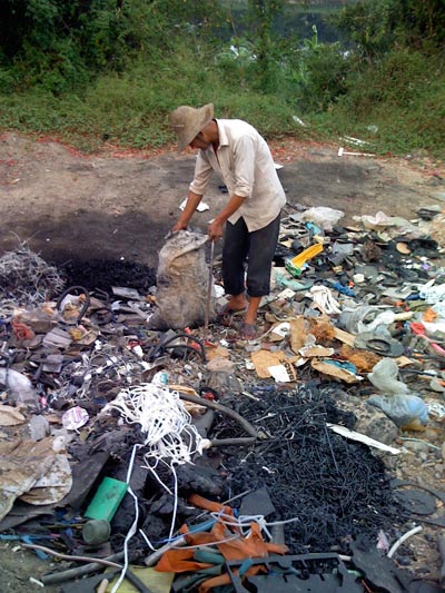 scrap iron, e-waste, vietnam, waste