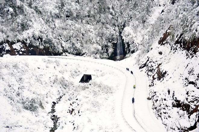 sapa, snowfall, snow