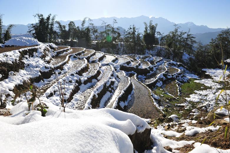 sapa snow, photos for charity, mountain kids, raising fund