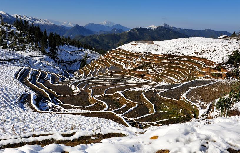 sapa snow, photos for charity, mountain kids, raising fund