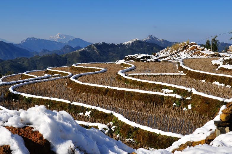 sapa snow, photos for charity, mountain kids, raising fund