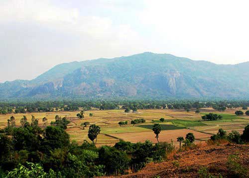 An Giang, Mekong Delta, Ta Pa Hill, water coconut trees, Khmer community