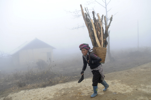 cold spell, y ty, lao cai, snow