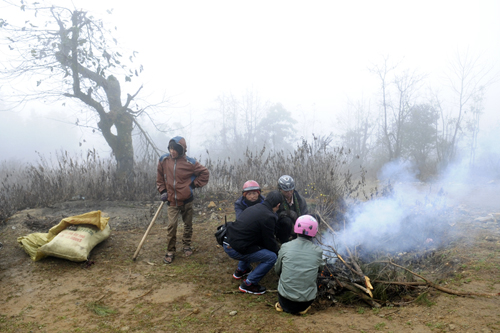 cold spell, y ty, lao cai, snow