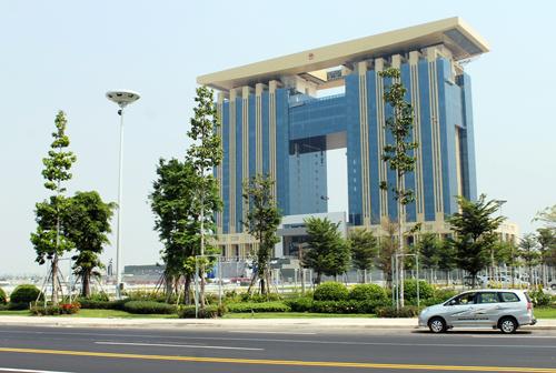 administrative center, binh duong city, twin towers