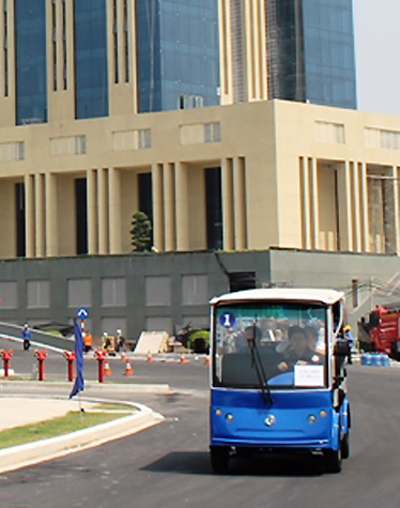 administrative center, binh duong city, twin towers