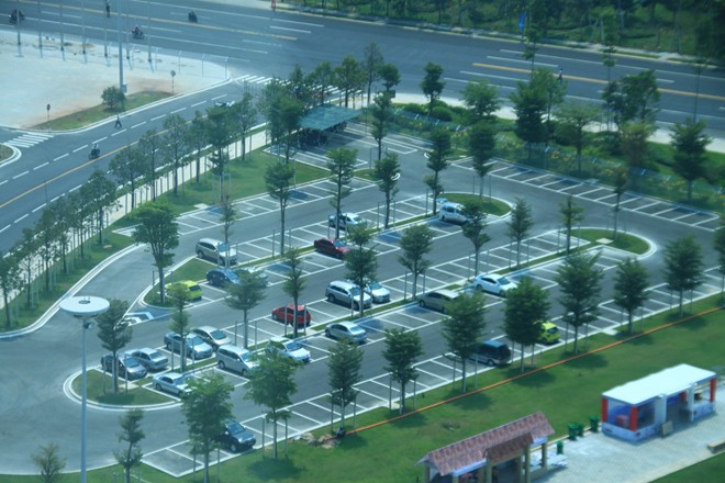 administrative center, binh duong city, twin towers