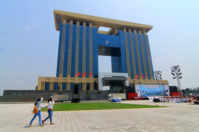 administrative center, binh duong city, twin towers