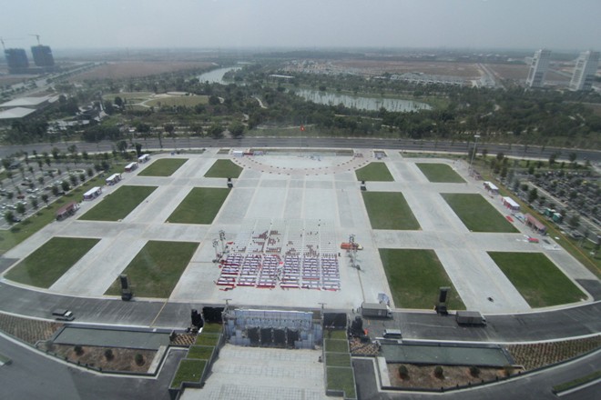 administrative center, binh duong city, twin towers