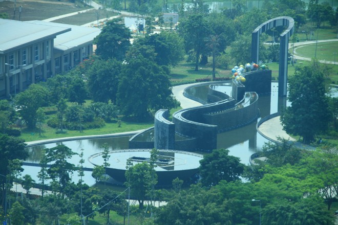 administrative center, binh duong city, twin towers