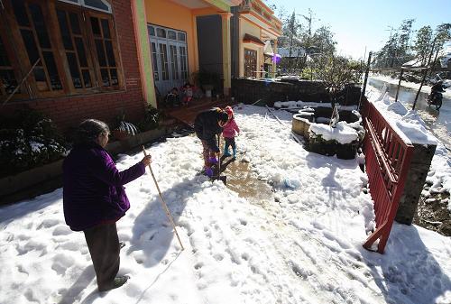 sapa, snowfall, snow