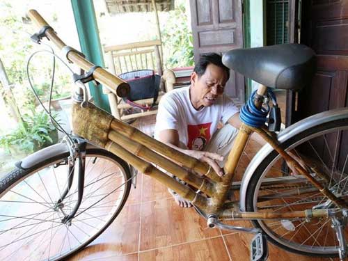 Bamboo bikes, Hoi An, artisan, foreign tourists