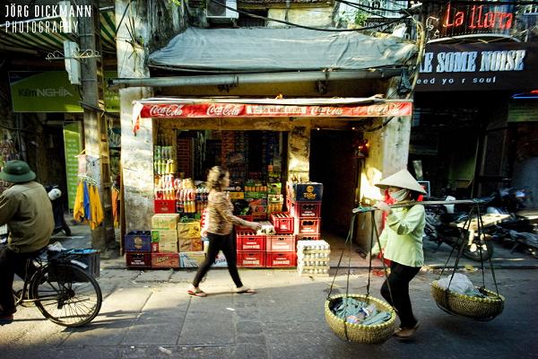 Hanoi traffic,  Jork Digmann, foreign photographer
