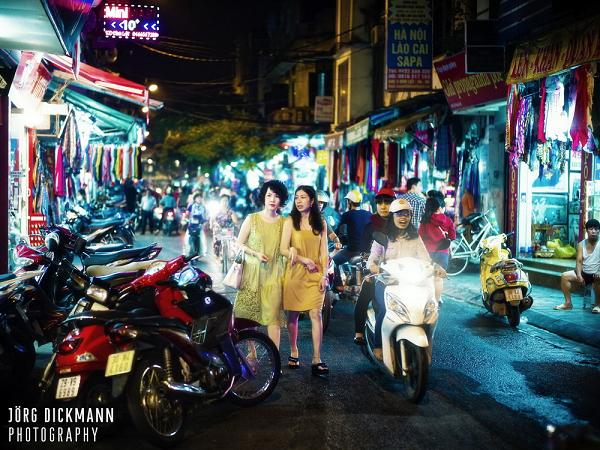 Hanoi traffic,  Jork Digmann, foreign photographer