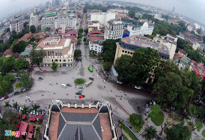 hanoi, iconic works, august revolution square, hanoi flagpole, the huc bridge