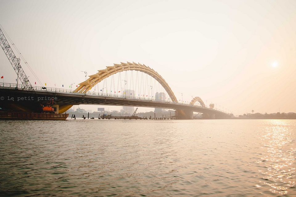 da nang bridges, dragon bridge, han river bridge