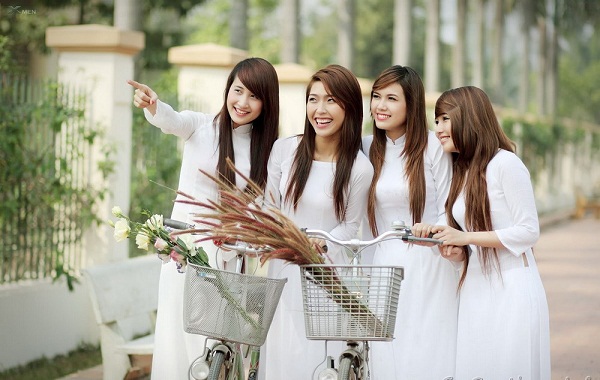 vietnamese girls, ao dai