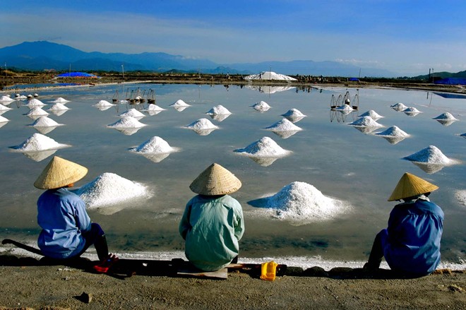 Hon Khoi salt fields