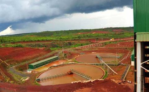 iron of red mud, bauxite project