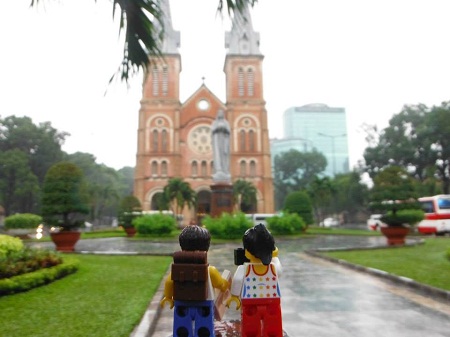 lego couple, vietnam