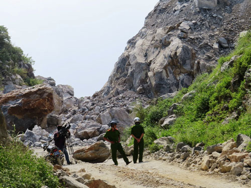 quarry collapse, Survey on land, Climate change