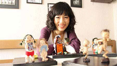 Artist crafts, 'Art dolls', childhood