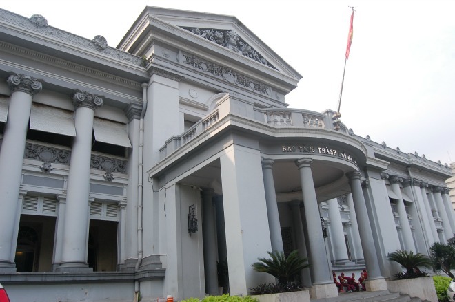 saigon symbols, saigon architectural works, city theatry, post office