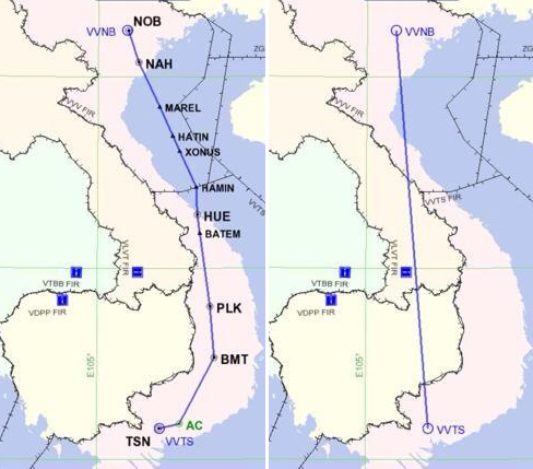 air route, golden route, laos, cambodia