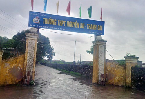 school bribery, nguyen du high school