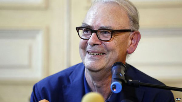 2014 Nobel Prize, literature, French author Patrick Modiano, French writer