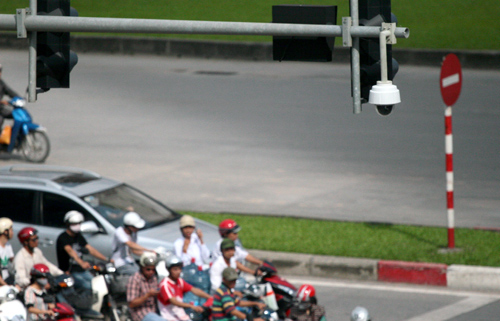 traffic cameras, hanoi