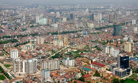 outskirts, hanoi, new towns